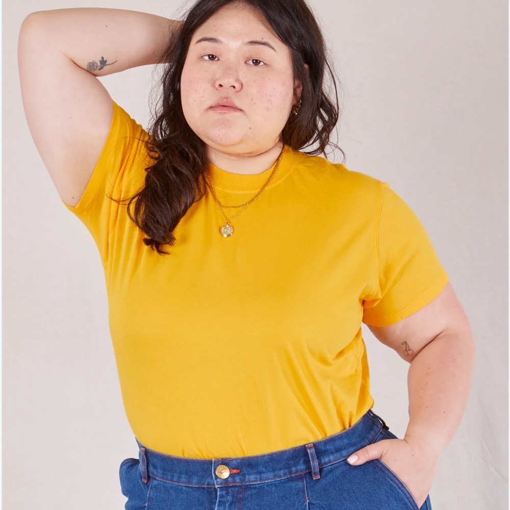 Big Bud Press Butter Yellow Short Sleeve Tee